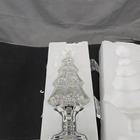 JM BY JULIEN MACDONALD 35CM CHRISTMAS TREE WATER SPINNER