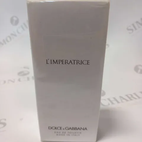 BOXED AND SEALED DOLCE & GABANA L'IMPERATRICE EAU DE TOILETTE 100ML