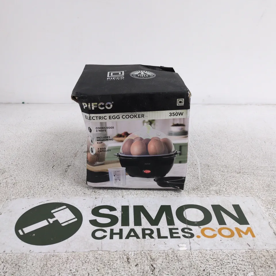 PIFCO ELECTRIC EGG COOKER 350W