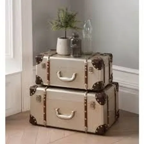BRAND NEW BOXED HOMESDIRECT365 SET OF 2 STORAGE BOXES