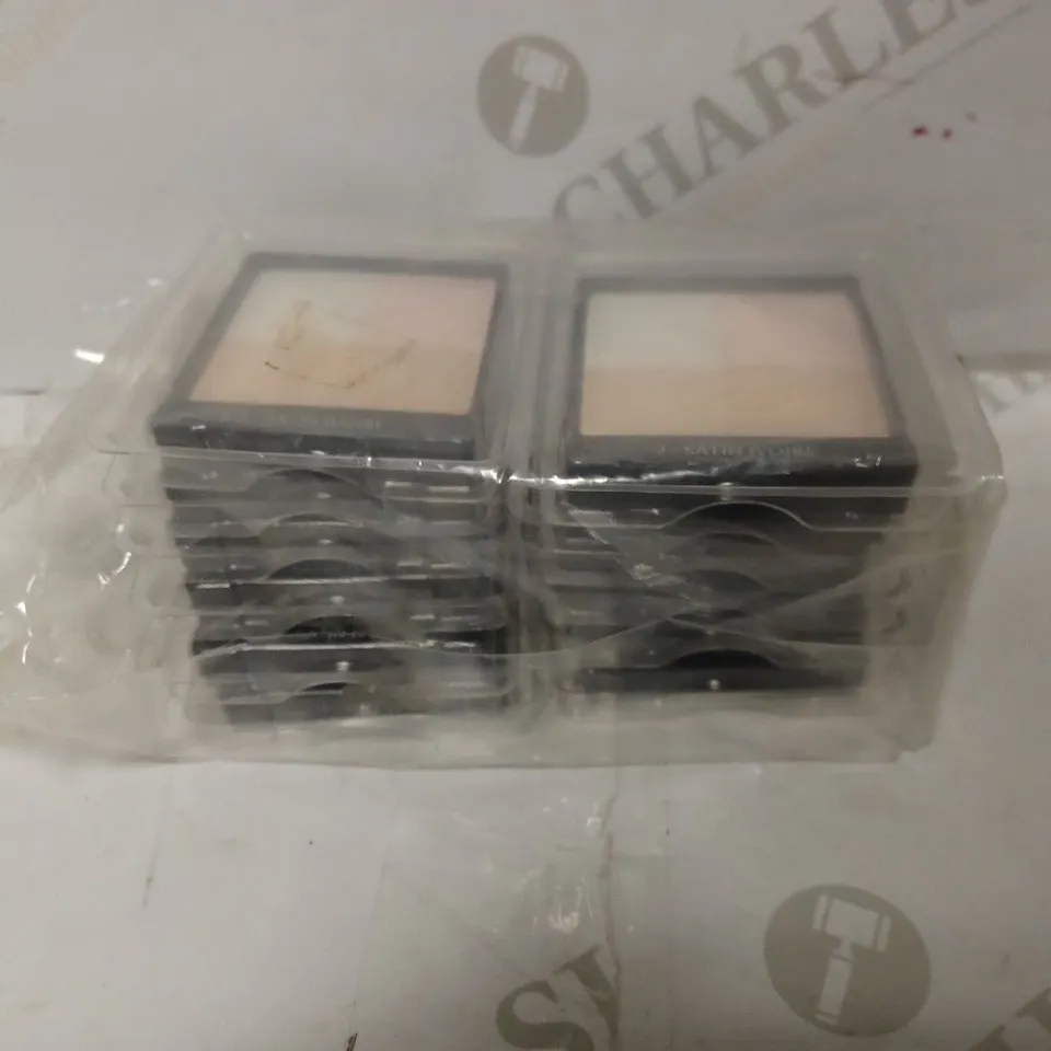 LOT OF APPROXIMATELY 12 GIVENCHY 2 SATIN IVOIRE PRISME VISAGE SILKY FACE POWDER QUARTET