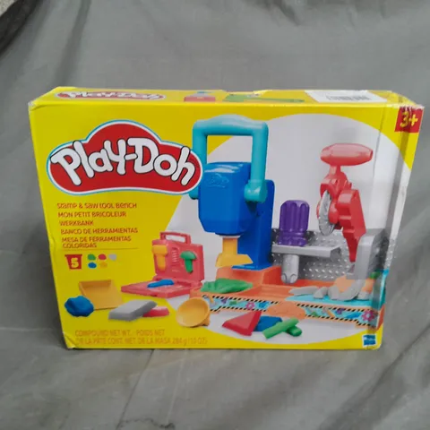 PLAY DOH STAMP AND SAW TOOL BENCH