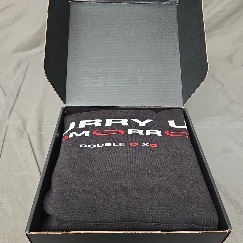 HURRY UP TOMORROW 00XO EDITION BOX SET HOODIE 001 SIZE XL