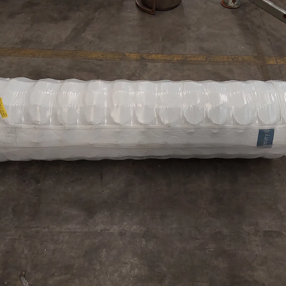 QUALITY BAGGED AND ROLLED 5' KING AFIA SERENITY QUALITY EGYPTIAN COTTON SPRING HAND TUFTED MATTRESS 