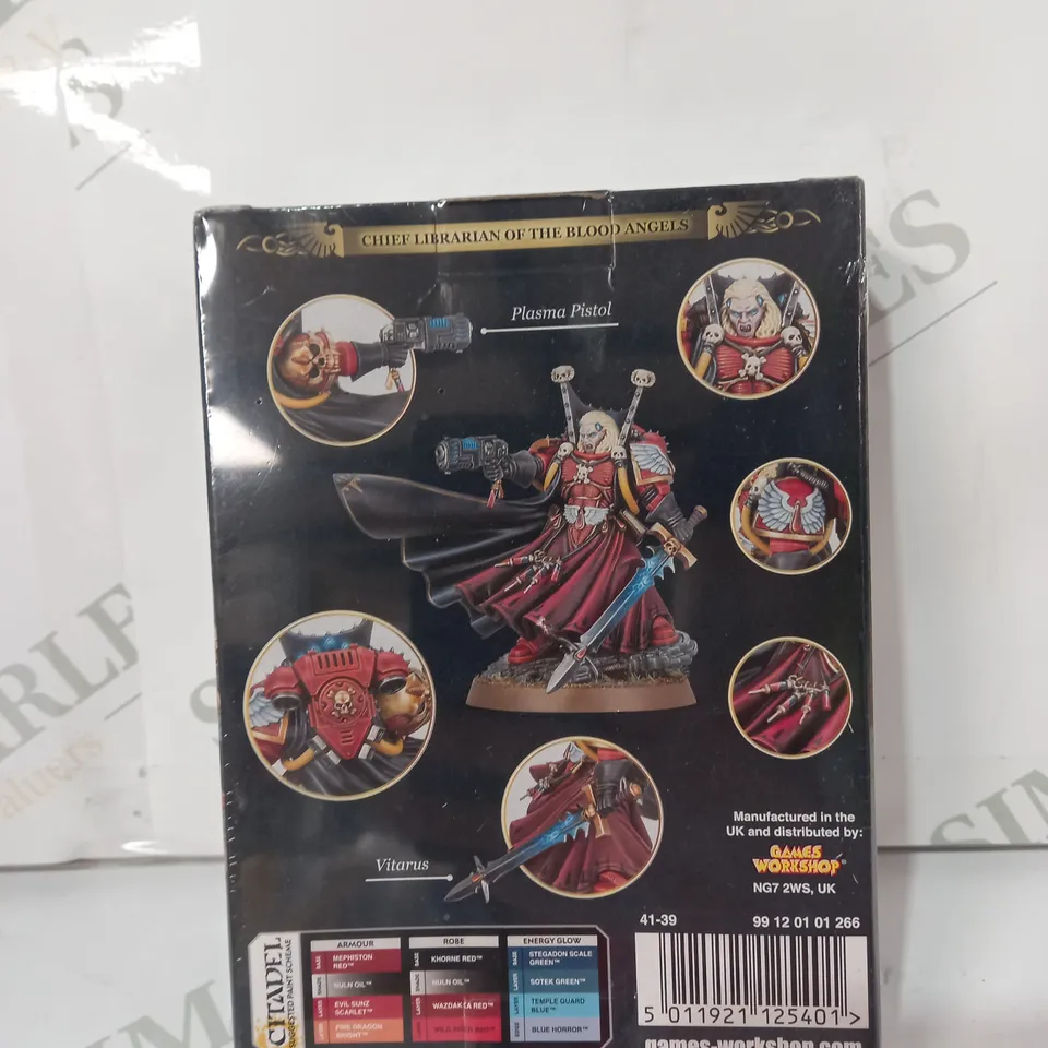 WARHAMMER 40K BLOOD ANGELS MEPHISTON LORD OF DEATH - 1 CITADEL MINIATURE