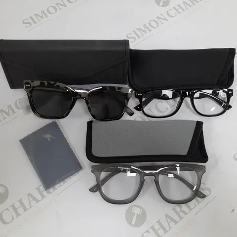 BOXED HUMMINGBIRD POLARISED SUNGLASSES & READER 3PC SET