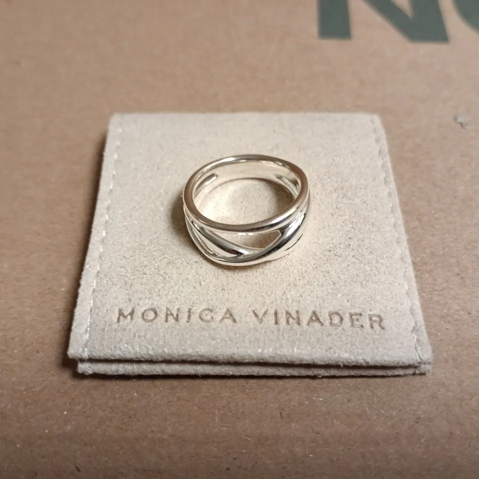 MONICA VINADER NURA CROSSOVER RING