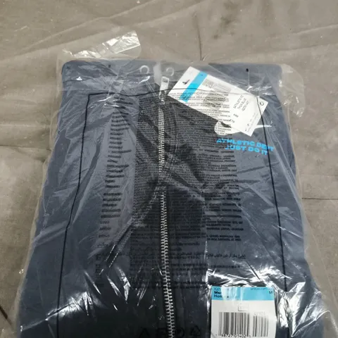 NIKE MEN'S ATHLETIC JACKET – BLUE/BLACK, SIZE M