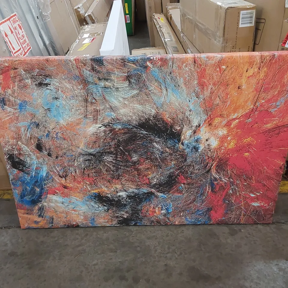 ICE AND FIRE - WRAPPED CANVAS PAINTING 