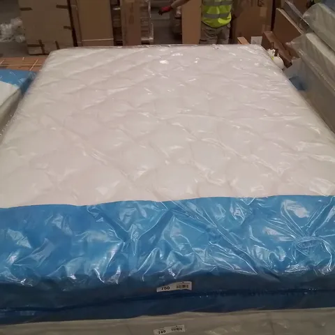 QUALITY BAGGED DESIGNER KING SIZE 150cm AIRSPRUNG LUXURY QUILTED MEDIUM MATTRESS