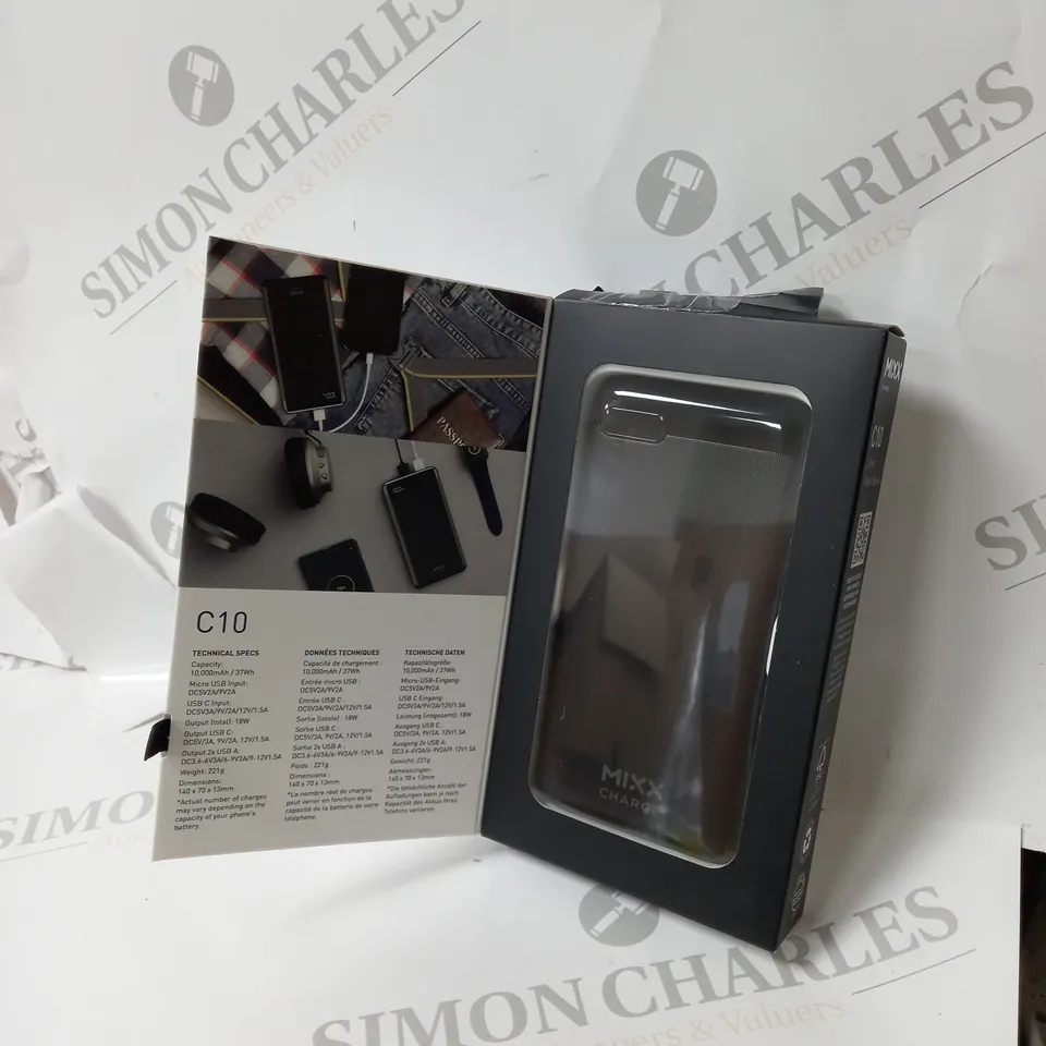 BOXED MIXX C10 3 PORT POWER BANK