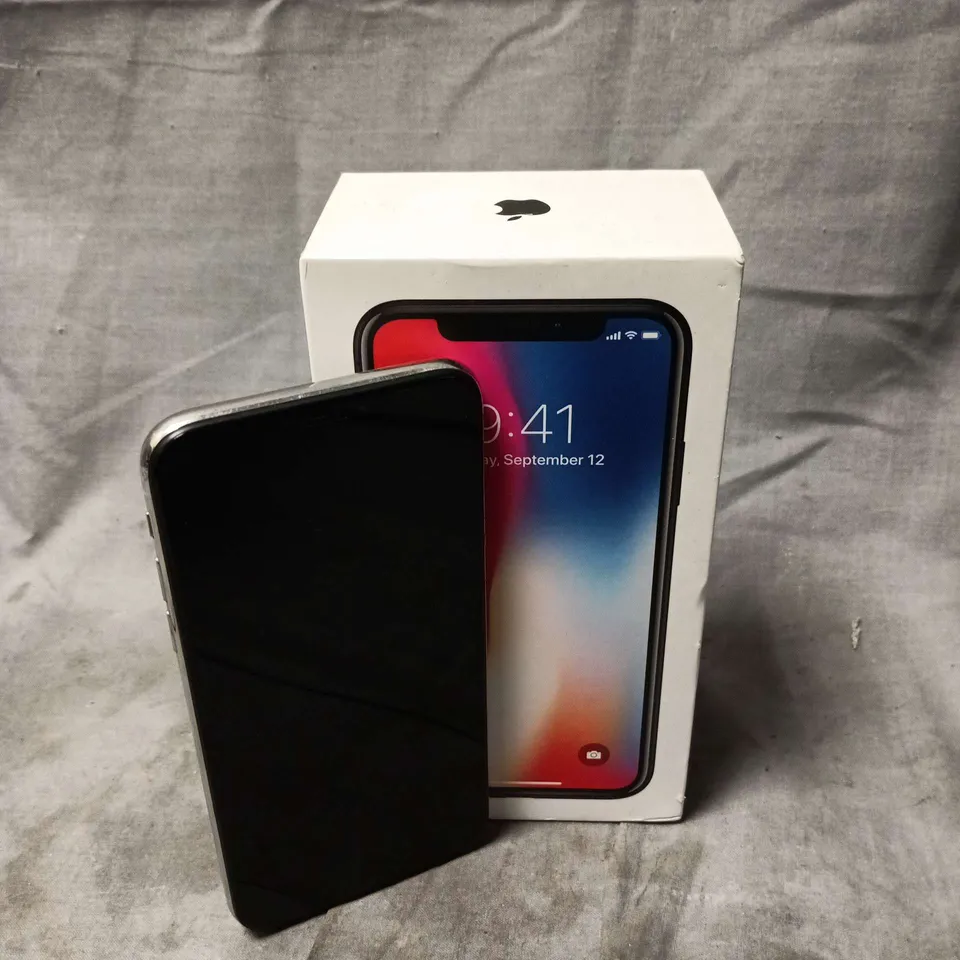 BOXED APPLE IPHONE X SMARTPHONE 