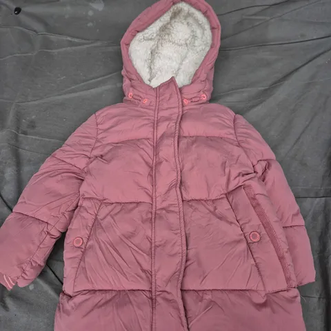NEXT Pink Padded Coat, 2-3 Years (98 cm height)