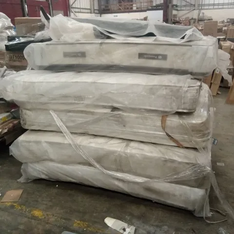PALLET OF APPROXIMATELY 5 ASSORTED MATTRESSES // SIZES AND CONDITIONS VARY