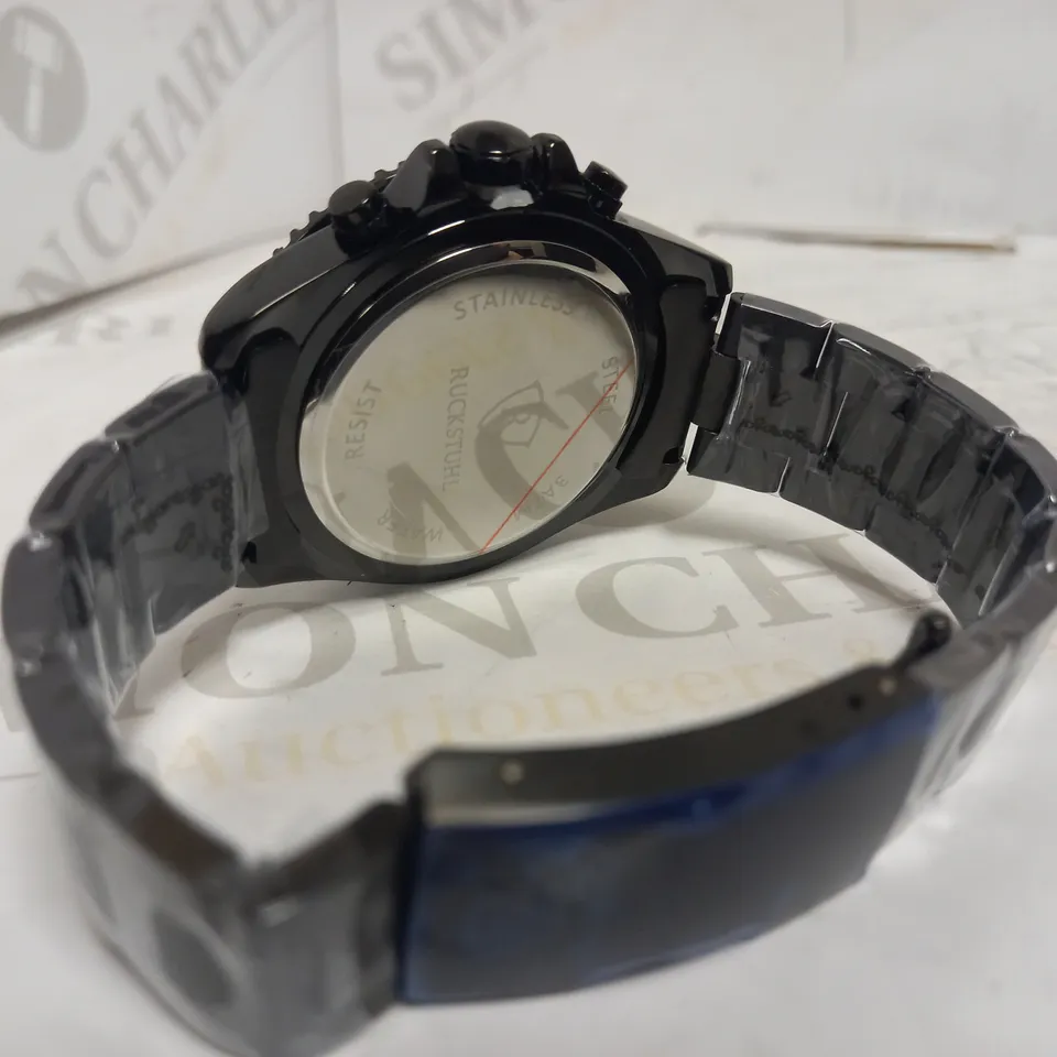 RUCKSTUHL CHRONOGRAPH STYLE BRACELET STRAP WATCH RRP £560