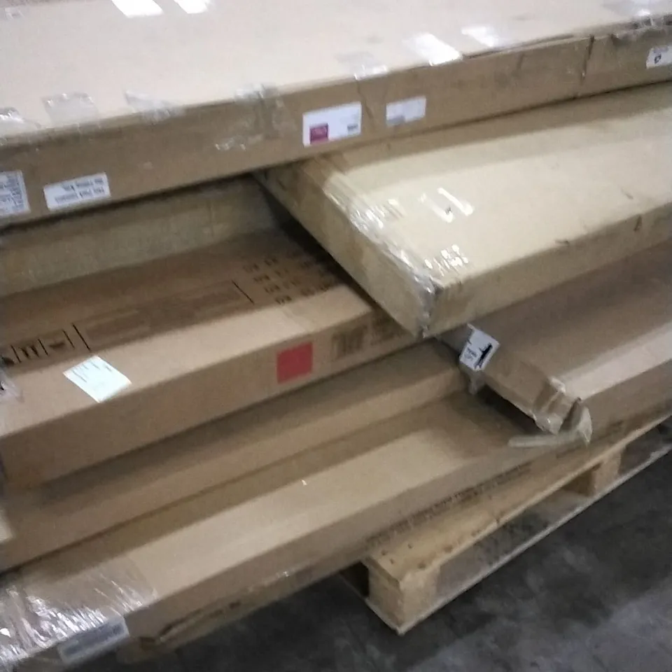 PALLET OF ASSORTED FLATPACK BOXED FURNITURE PARTS