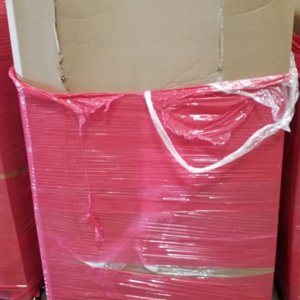 PALLET CONTAINING ASSORTED PRODUCTS INCLUDING OFFICE CHAIR, FOLDING FOOT BATH TUB, WALL CLOCK, 13" LAMINATE FLOOR CUTTER & VINYL FLOORING CUTTER