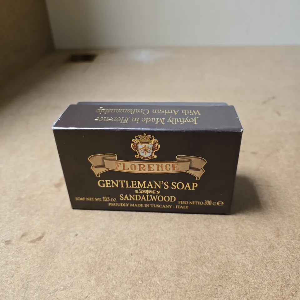 FLORENCE GENTLEMAN’S SOAP – SANDALWOOD, MADE IN ITALY