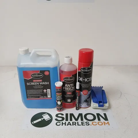 AUTOCARE JUMBO WINTER CARE KIT TO INCLUDE SCREEN WASH, ANTI-FREEZE & DE-ICER