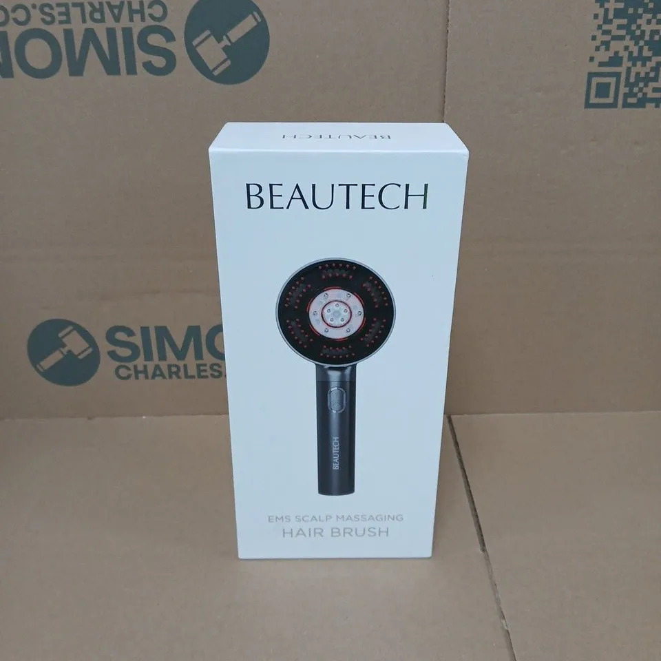 BEAUTECH EMS SCALP MASSAGING HAIR BRUSH BOXED