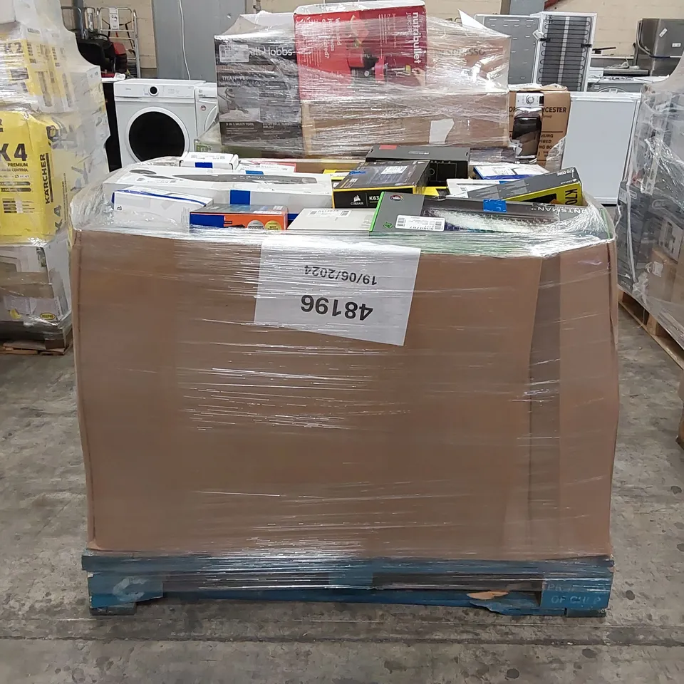 PALLET OF APPROXIMATELY 159 UNPROCESSED RAW RETURN HIGH VALUE ELECTRICAL GOODS TO INCLUDE;