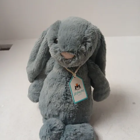 JELLYCAT - I AM BASHFUL DUSKY BLUE BUNNY