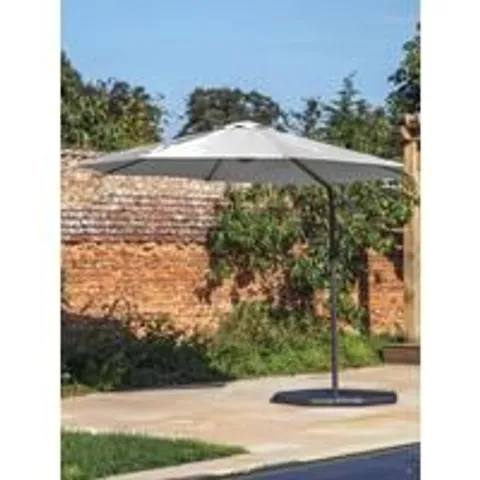 GALLERY DIRECT VAZZANO 3M CANTILEVER PARASOL GREY