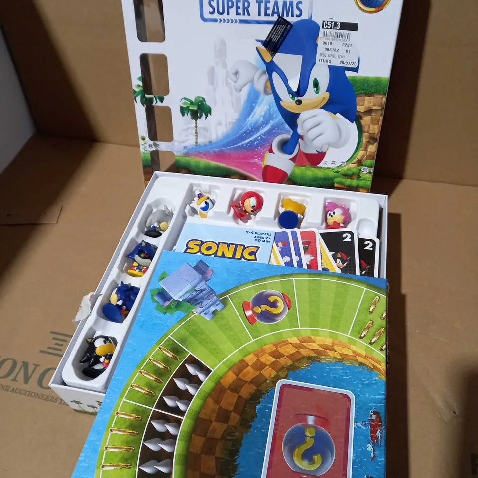 THE SONIC RACING BOARD GAME 