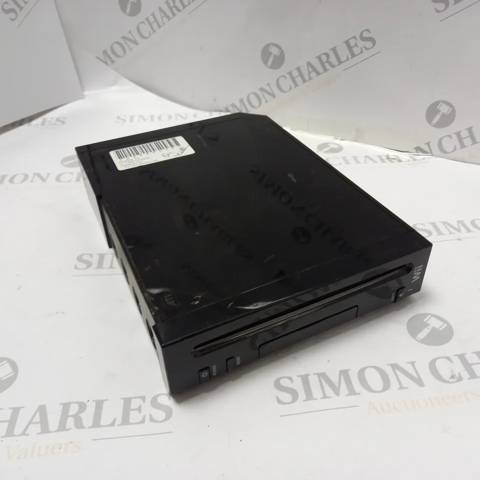 NINTENDO WII GAMES CONSOLE IN BLACK