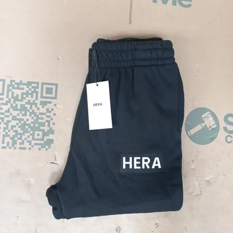 HERA CORE SWEATPANTS IN BLACK SIZE SMALL