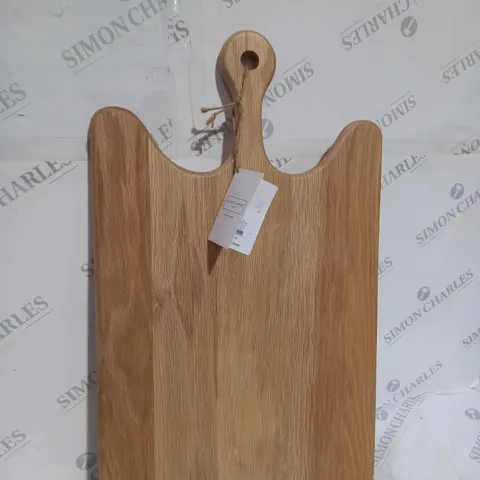 BOXED THE WHITE COMPANY LARGE OAK WOODEN BOARD