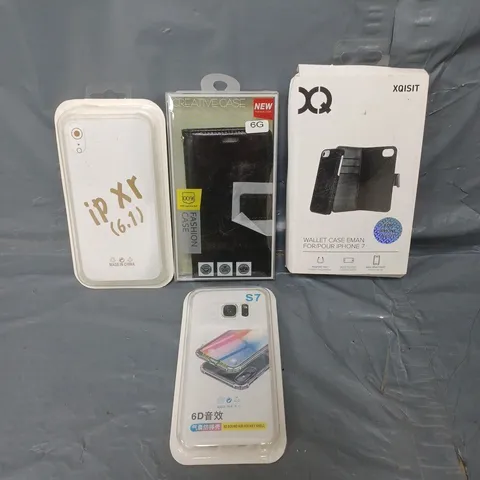 APPROXIMATELY 50 ASSORTED PROTECTIVE SMARTPHONE CASES FOR VARIOUS MODELS - COLLECTION ONLY 