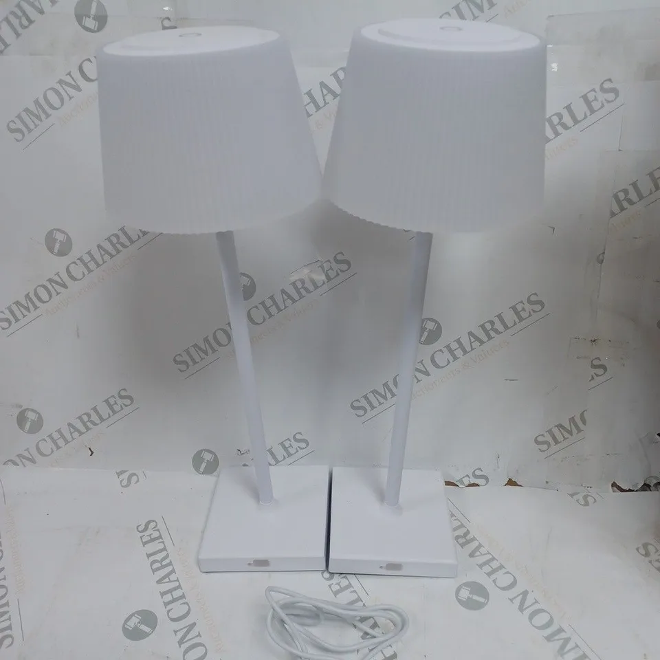 BOXED SFIXX SET OF 2 INDOOR TOUCH TABLE LIGHTS