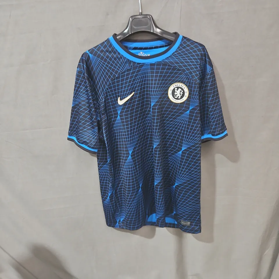 CHELSEA FC NIKE DRI-FIT FOOTBALL JERSEY - MEN'S, CHELSEA BLUE, UK XL
