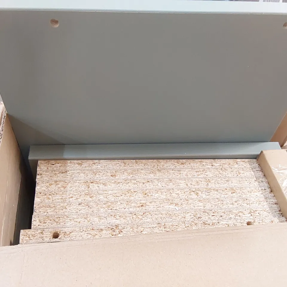 BOXED 24 PAIR SHOE STORAGE CABINET - (2 BOXES)