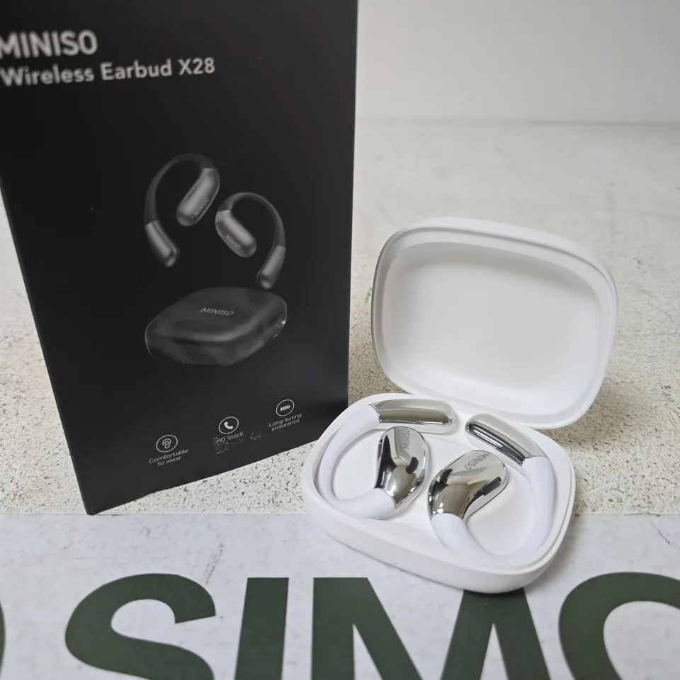BOXED MINISO WIRELESS EARBUD X28