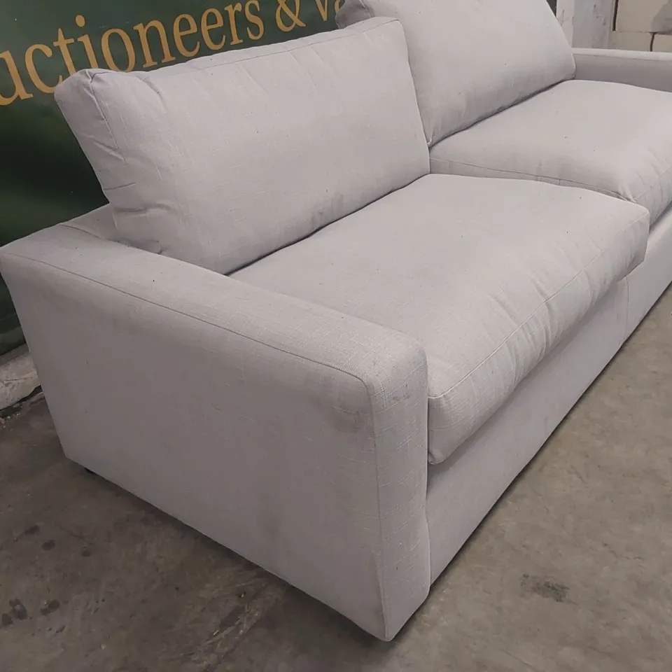 QUALITY DESIGNER 4 SEATER FABRIC UPHOLSTERED SOFA BED