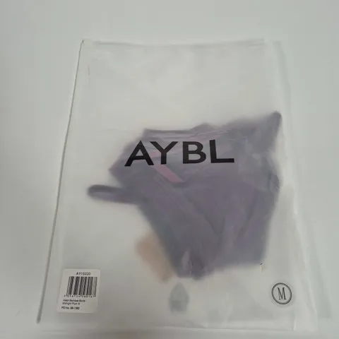 AYBL ADAPT SEAMLESS SHORTS – MIDNIGHT PLUM – SIZE M