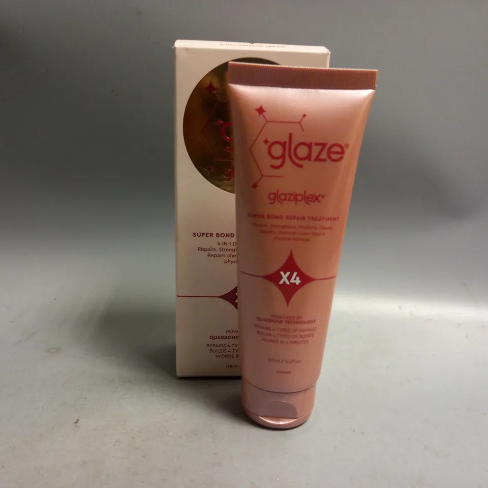BOXED GLAZE GLAZIPLEX SUPER BOND REPAIR TREATMENT 120ML 