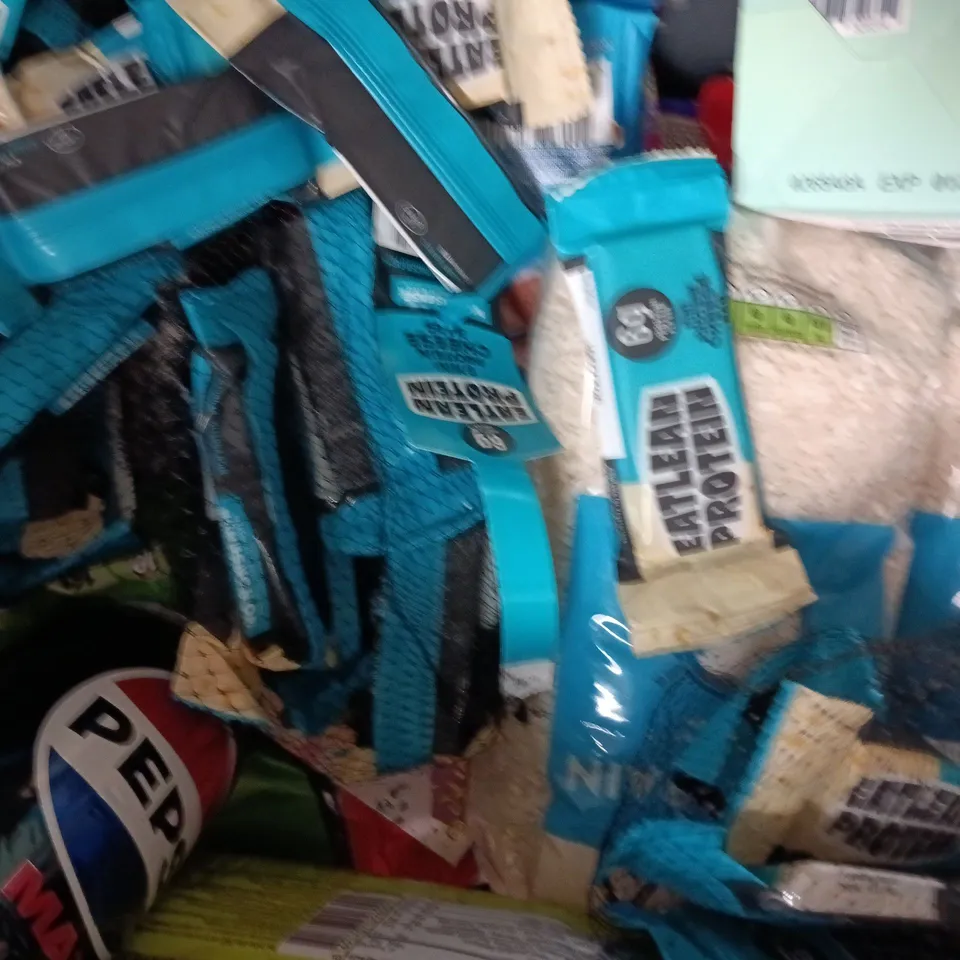 APPROXIMATELY 10 ASSORTED FOOD AND DRINK ITEMS TO INCLUDE APTAMIL, SKIP, MILKY BAR, ETC