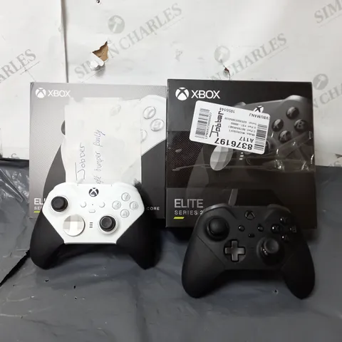BOX OF 10 MICROSOFT XBOX ELITE SERIES 2 CONTROLLERS