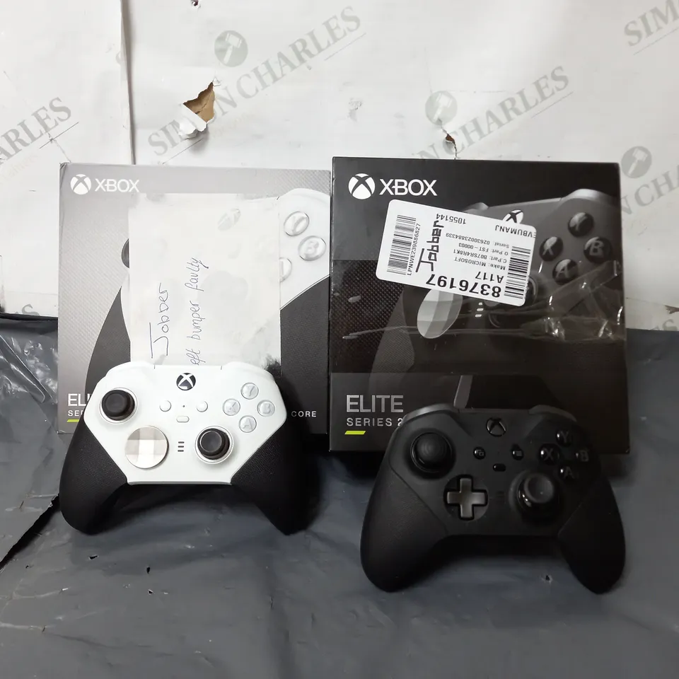 BOX OF 10 MICROSOFT XBOX ELITE SERIES 2 CONTROLLERS