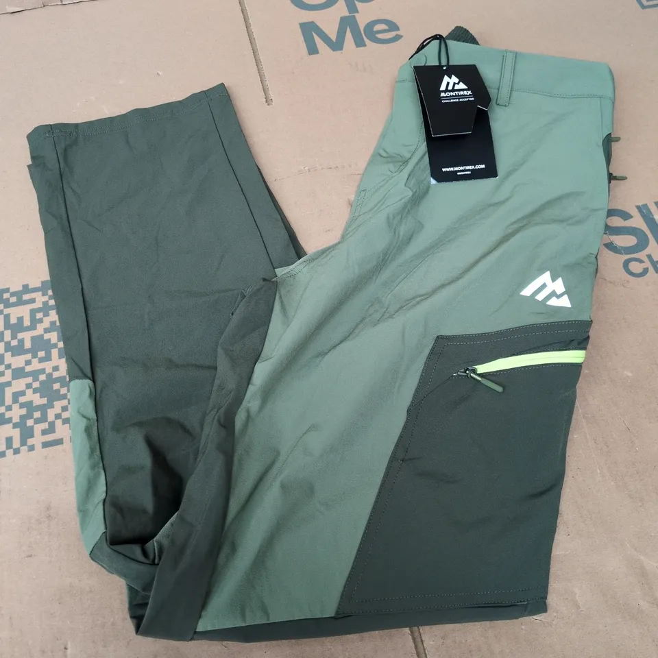 MONTIREX MONTAGNE PANTS IN GREEN - LARGE