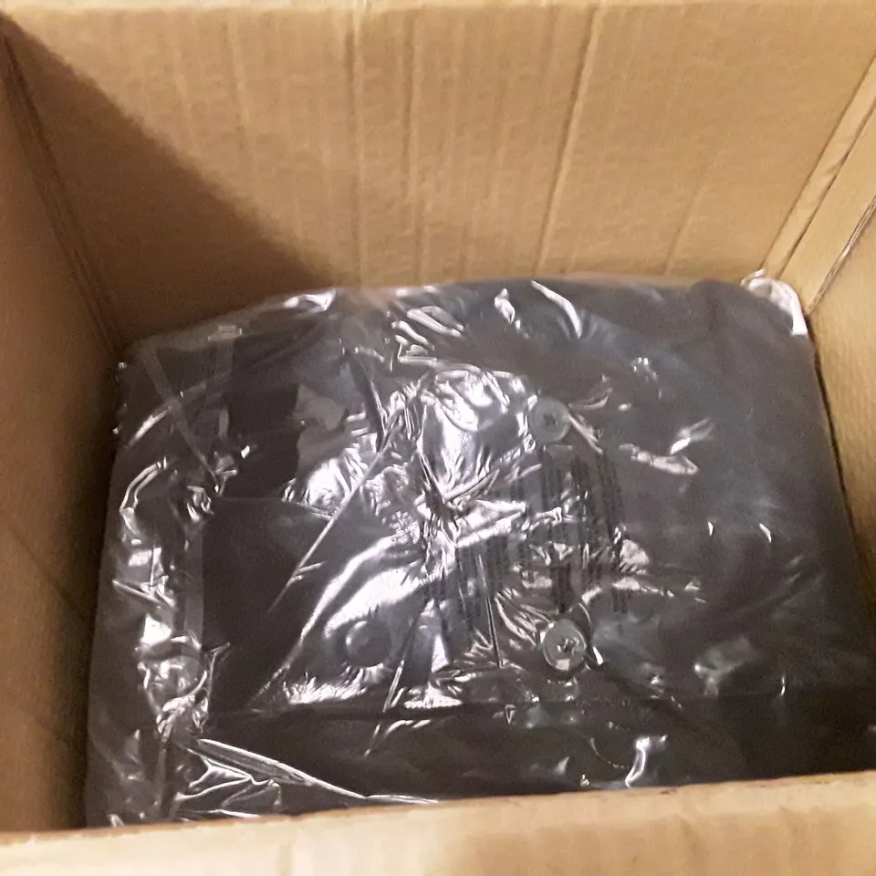 BOXED BRAND NEW JDWILLIAMS DENIM HOODED TRENCH SIZE 16 BLACK COLOUR APPROXIMATELY 5 PIECES 