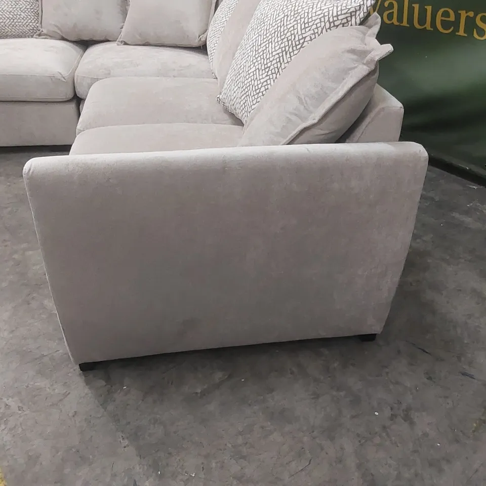 QUALITY DESIGNER HAVANA LH DOUBLE ARM CORNER GROUP SOFA