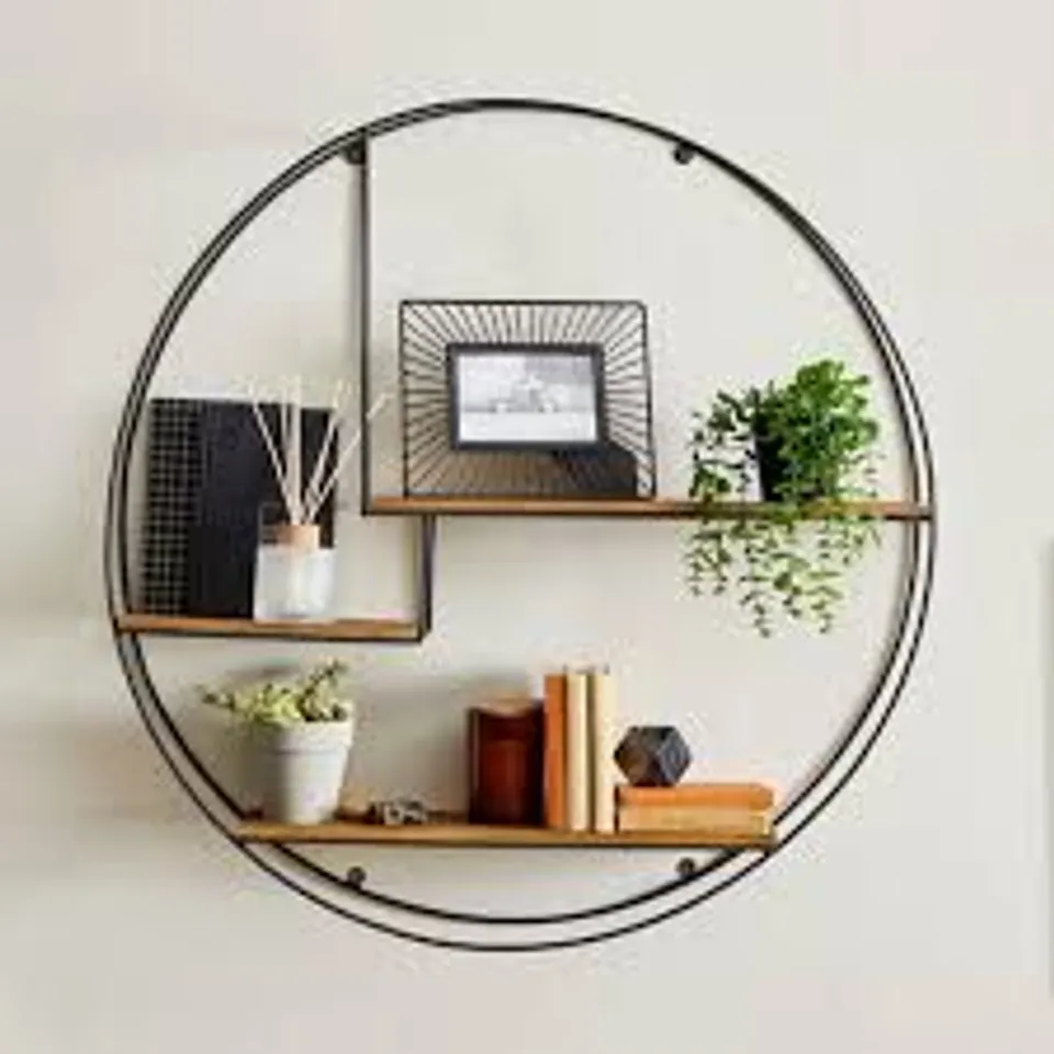BOXED INDUSTRIAL EXTRA LARGE CIRCLE SHELF (1 BOX)