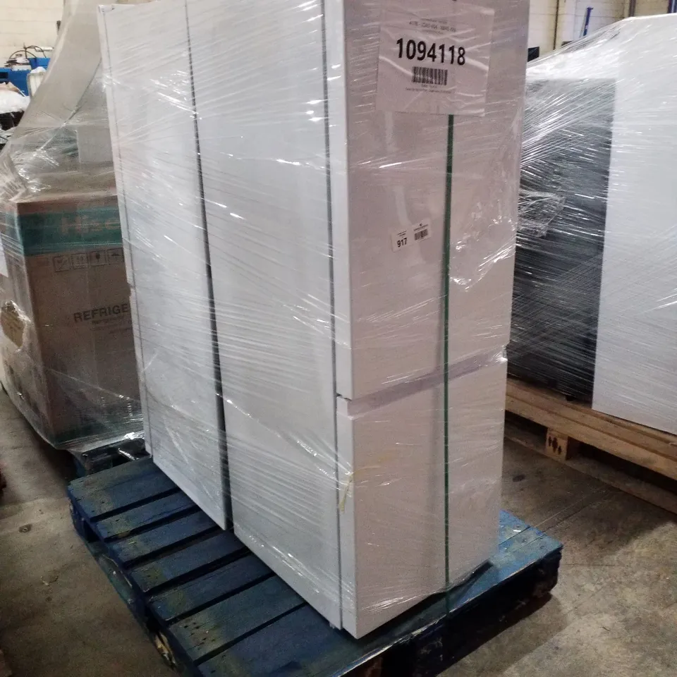 PALLET OF APPROXIMATELY 2 UNPROCESSED RAW RETURN WHITE GOODS TO INCLUDE