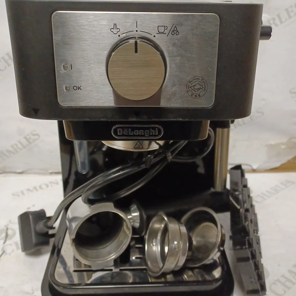 DE'LONGHI STILOSA TRADITIONAL BARISTA PUMP ESPRESSO COFFEE MACHINE BLACK