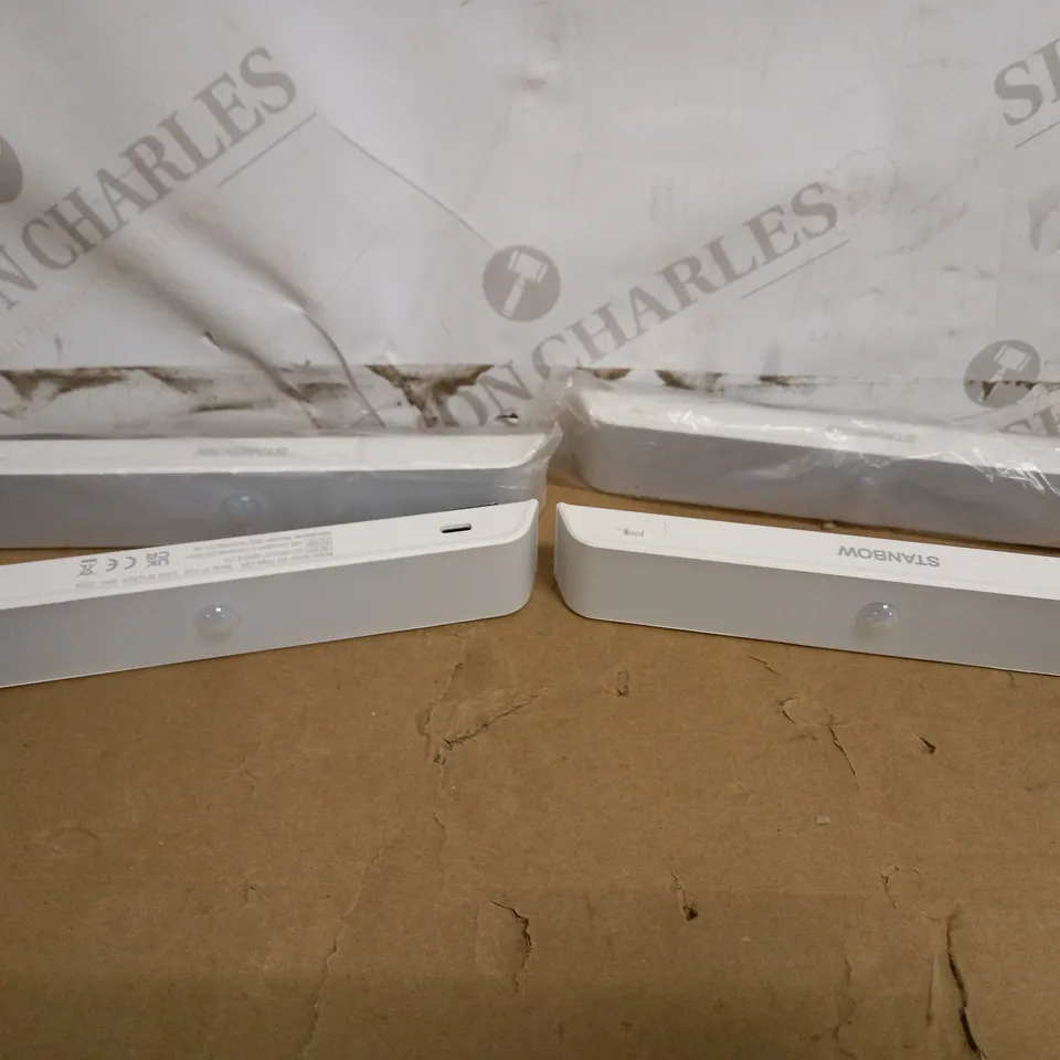 STANBOW MOTION SENSOR UNDER CABINET KITCHEN LIGHTS INDOOR, USB RECHARGEABLE CUPBOARD LIGHT