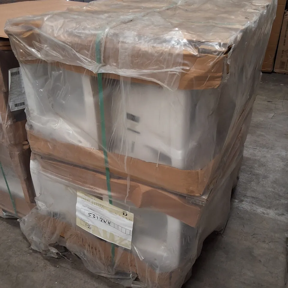 PALLET CONTAINING APPROXIMATELY 12 VITRA S50 WALL-HUNG WC PANS, 52CM